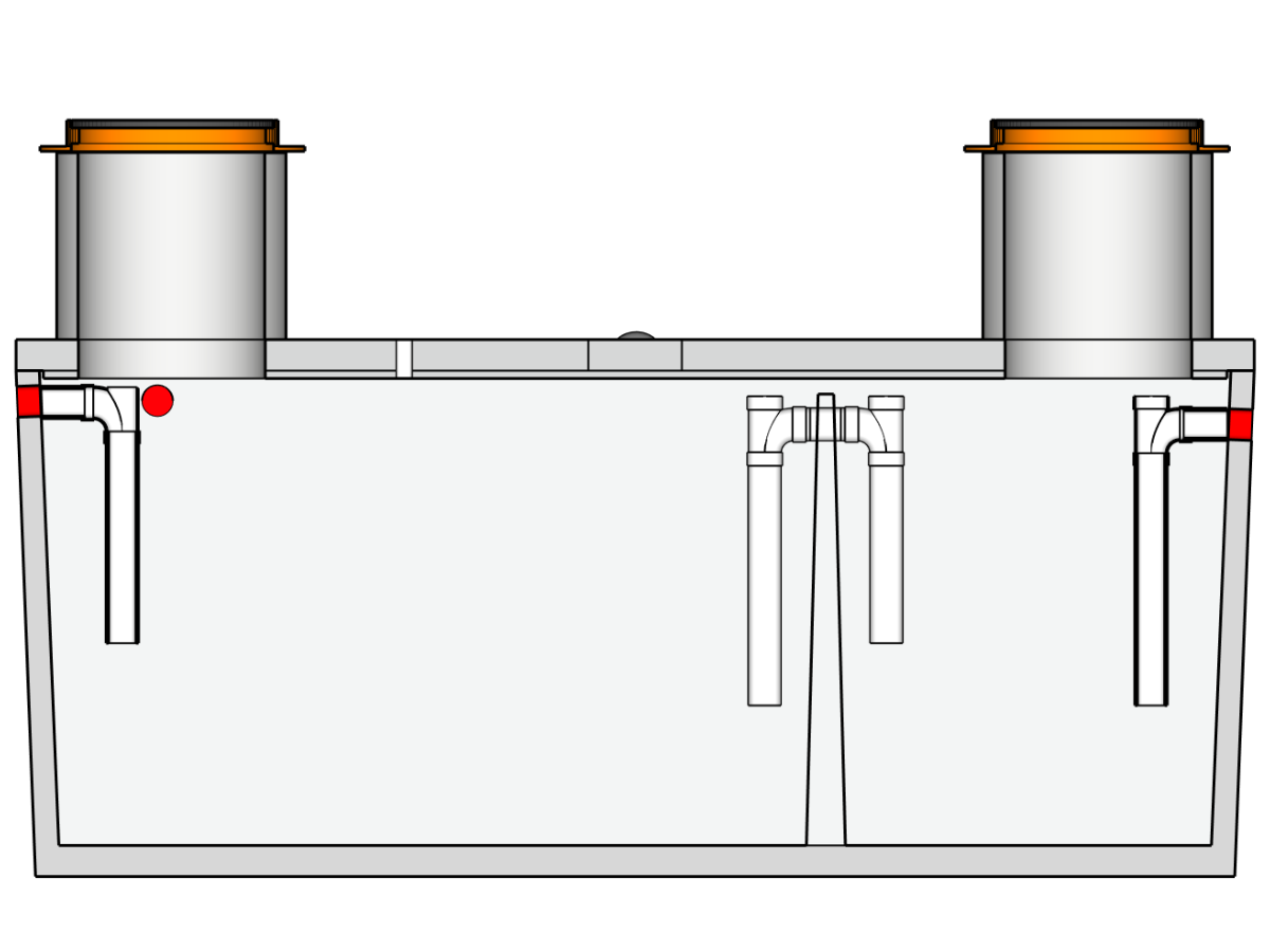 1500 Gallon Grease Trap