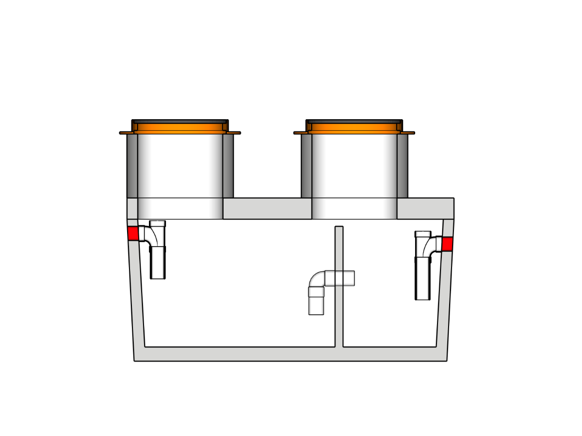 500 Gallon Sand Oil Interceptor